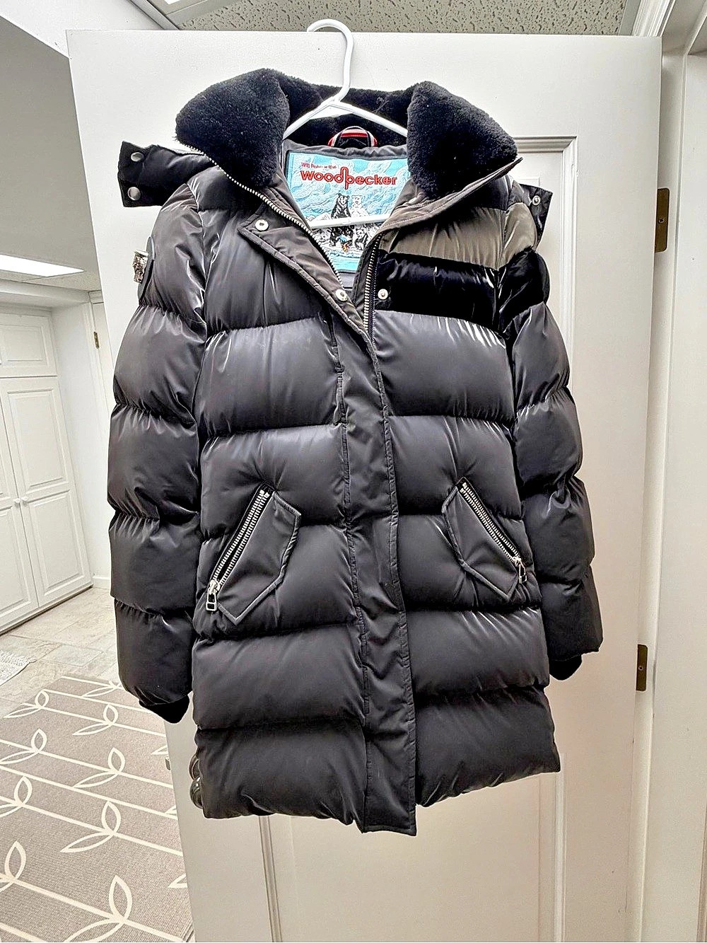 Woodpecker Women's Penguin Long Coat Black Puffer